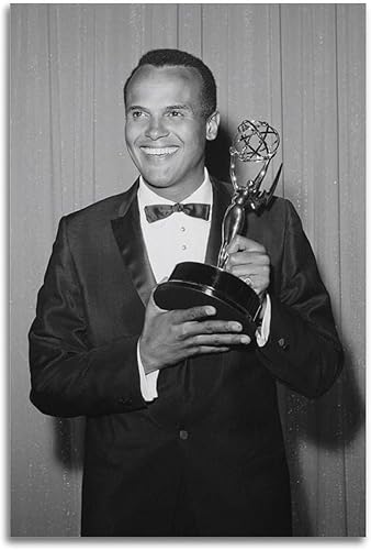 Lienzo moderno de Harry Belafonte, el mejor cantante, arte de pared para sala de estar, dormitorio, baño, oficina, decoración del hogar, 08 x 12