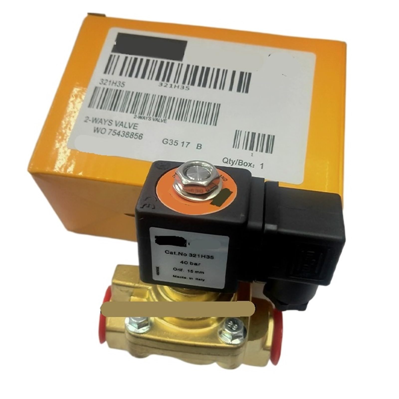 CXDFRSER 1pcs 321H35 321H36 322H75 Solenoid Valve(321H35 DC24V 16W 1-2)