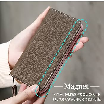 【美品】手帳型 iPhone11ケース アイボリー×エトープ　バイカラー 美品】手帳型 iPhone11ケース アイボリー×エトープ バイカラー