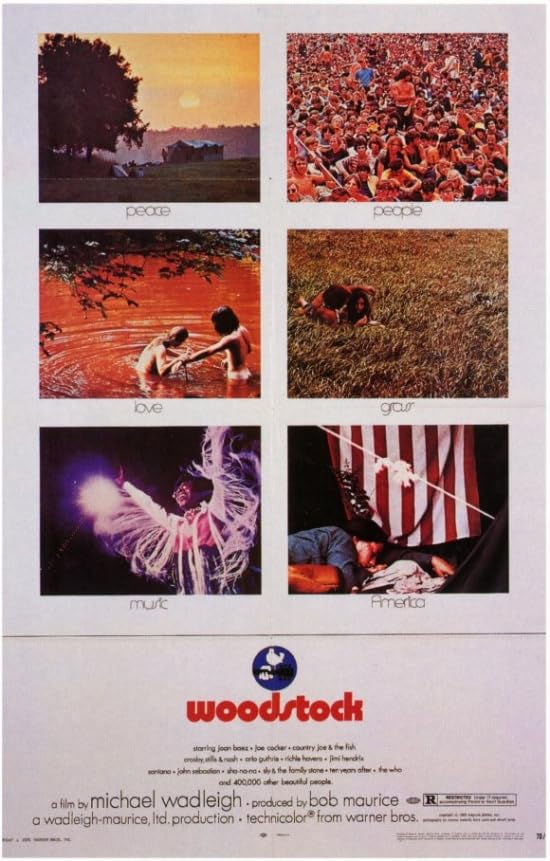 Amazon.com: Woodstock Movie Poster (11 x 17): Posters & Prints