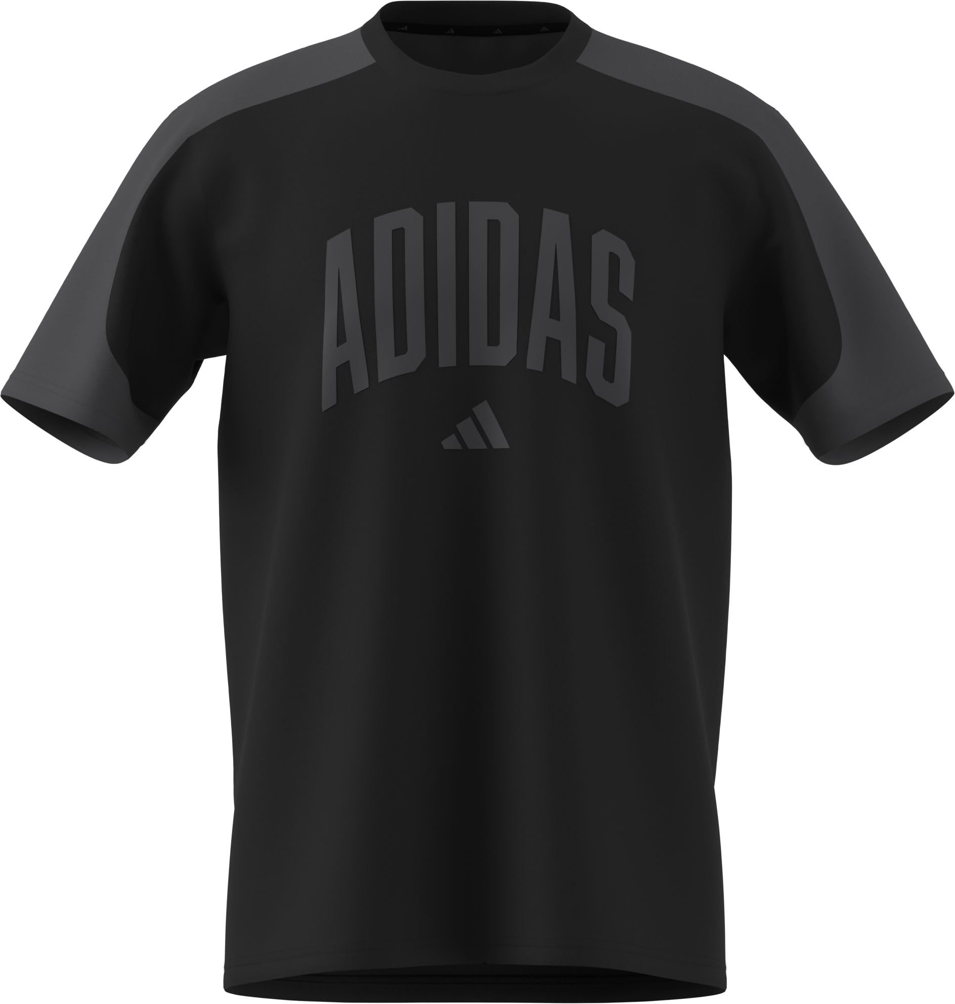 adidas heren COLLEGIATE T-SHIRT, black/grey six, L