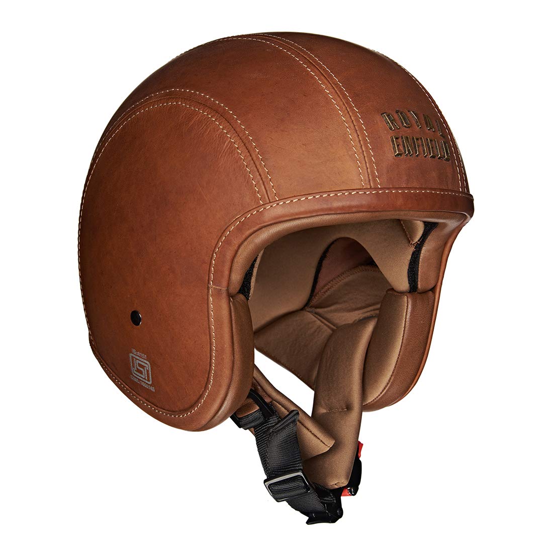 Royal Enfield Granado Open Face Helmet with Clear Visor Tan, Size: L(59-60cm)