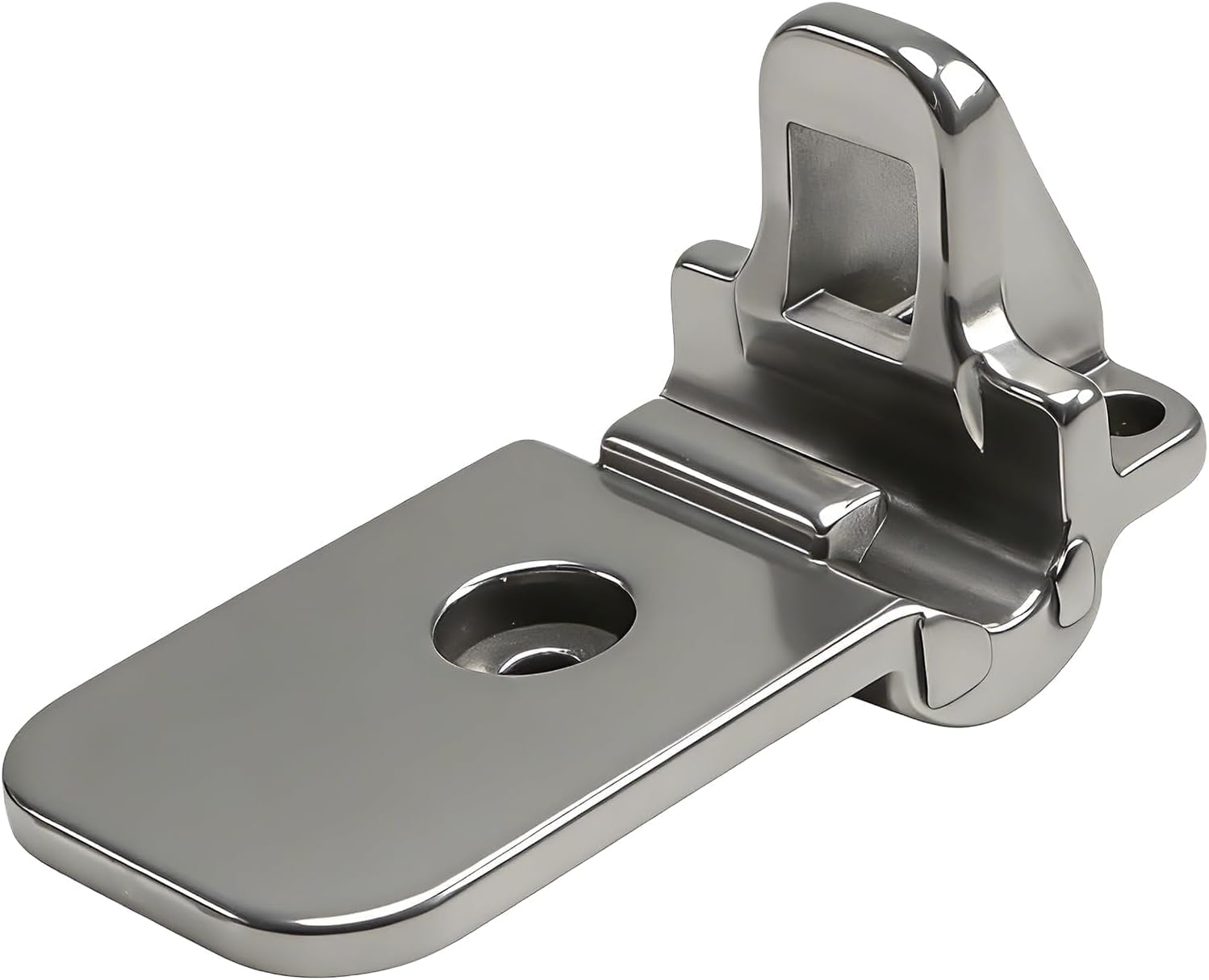 Stainless Steel Dryer Door Hinge Heavy Duty Clothes Dryer Door Hinge Latch Compatible with LG Kenmore Elite Replace#: MEF62782201