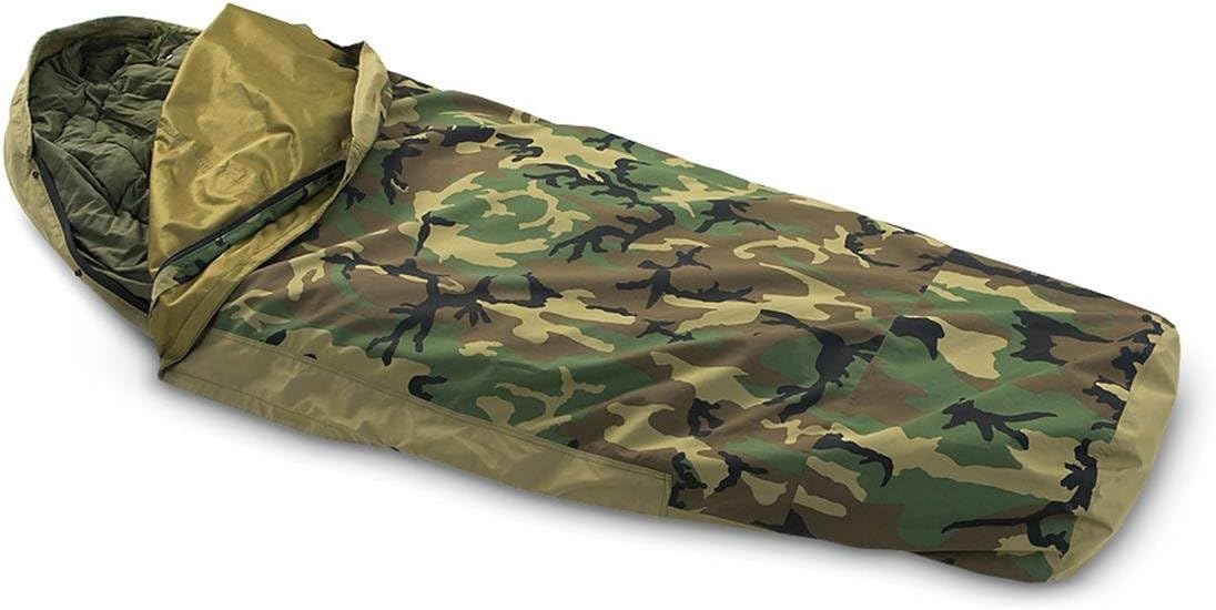 Ammo Can Man Woodland Camouflage Waterproof Bivy Cover