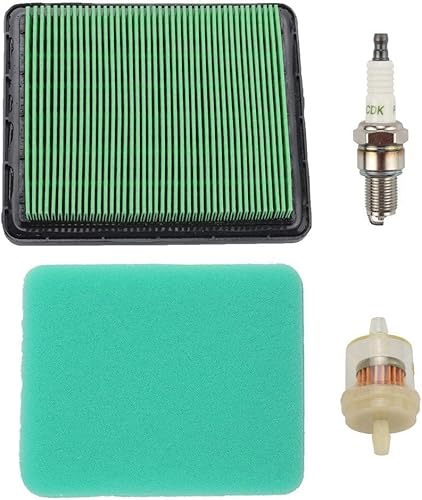Filtro de aire GCV160 17211-ZL8-023 para Honda GCV190 GC190 GC160 GX100 GC135 GCV135 Reemplazo de motor 17211-Z8B-901 con bujía de filtro de