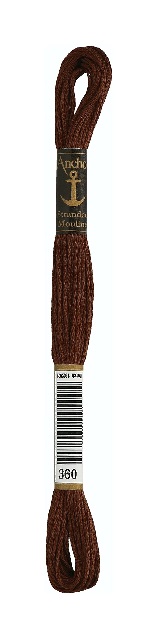 Anchor 00360 Kaffeebraun 4635000 100% Cotton Embroidery Thread