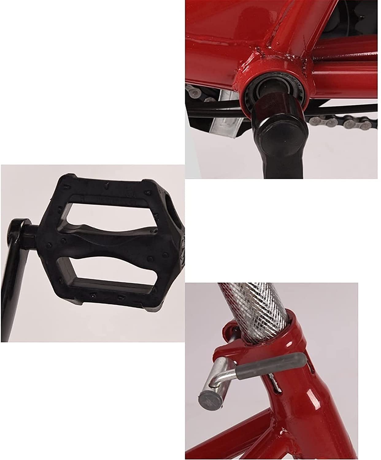 Tricycle cargo pour adulte - Vélo de plage - Vélo de shopping - Vélo pour adulte - 50,8 cm - 6 vitesses - 3 roues - Pliable avec siège arrière pour enfant - Freins avant et arrière - Panier de