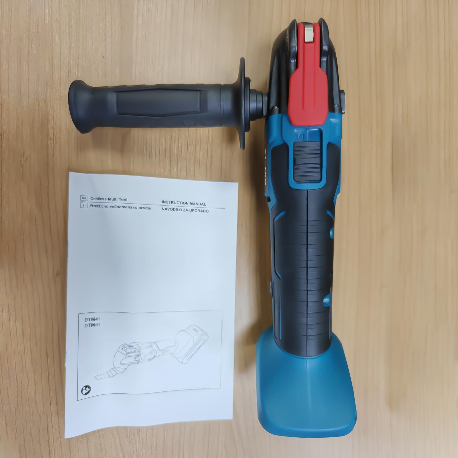 Smerigliatrice Angolare A Batteria Utensile Oscillante Per Intaglio A | Smerigliatrice Angolare per Intaglio Legno per Uso Domestico, Officina, Garage, Esterno, Metalli, Legno e Industria