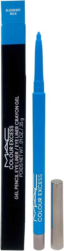 MAC M·A·C Cosmetics Colour Excess Gel Pencil Eye Liner - Blueberry Milk (Light baby blue) .01 oz / .35 g