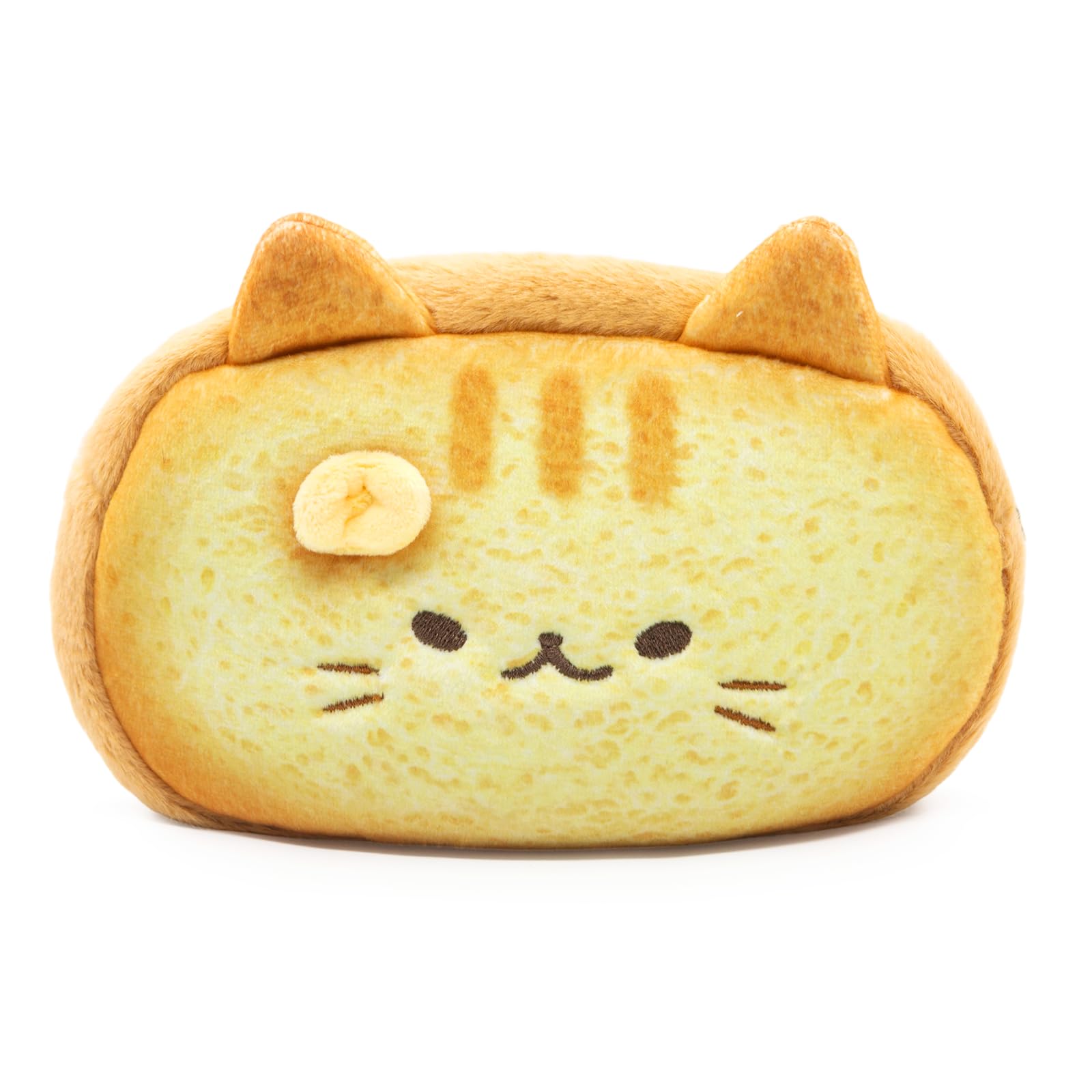 LJCZKA Cute Cat Pencil Case for Girls Boys, Plush Pencil Case Aesthetic Cat Stationery Pouch Bag for School Office College (Cool Cat)