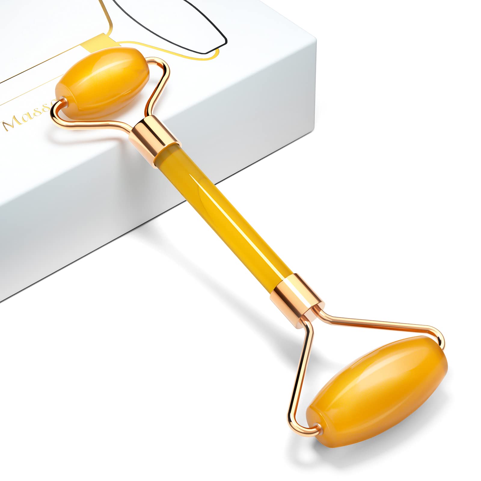 Jade Roller for Face Gua Sha Stone Gua Sha Set Real Gua Sha Massage Tool Relaxing and Relieve Fine Lines and Wrinkles