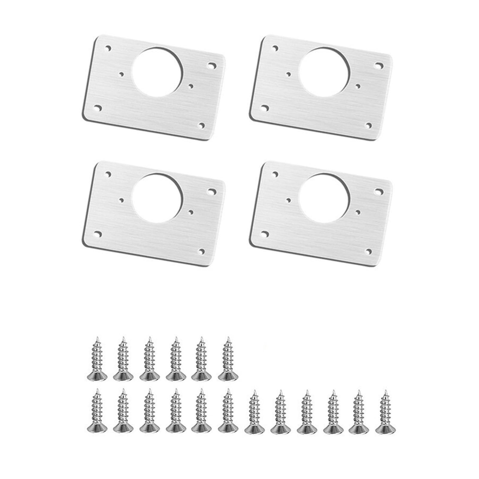 Cabinet Furniture Drawer Hinges, Repair Plate Stainless Steel Table Window Repair Furniture Hardware Door Hinge Accessories.(A)
