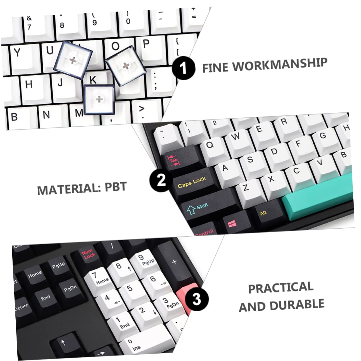 DOITOOL Tecla para Teclado Mecánico De Teclas Pbt Personalizadas Altura Original Decoración para Ordenador