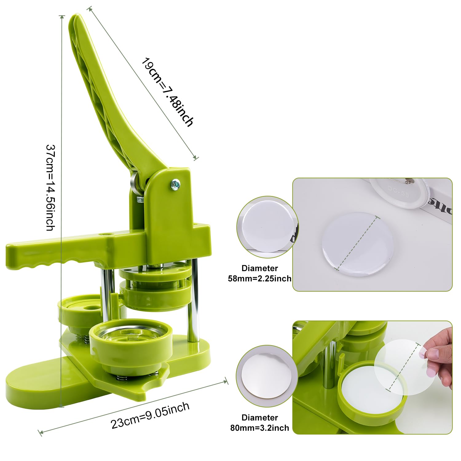 DIY Badge Maker Machine - Make Custom Buttons! -9