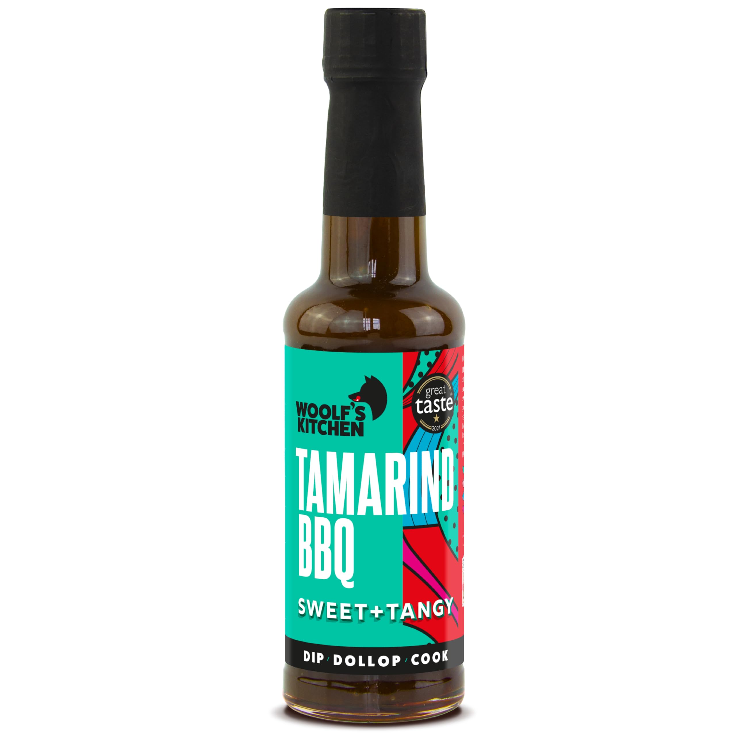 – The Woolf’s Kitchen | Authentic Tamarind BBQ | Sweet & Tangy with Roasted Chilli Hint | Ideal for Fish, Meat, Veggies, Falafels | Asian & Thai Cuisine Enhancer | Versatile Dipping Sauce | 150ml