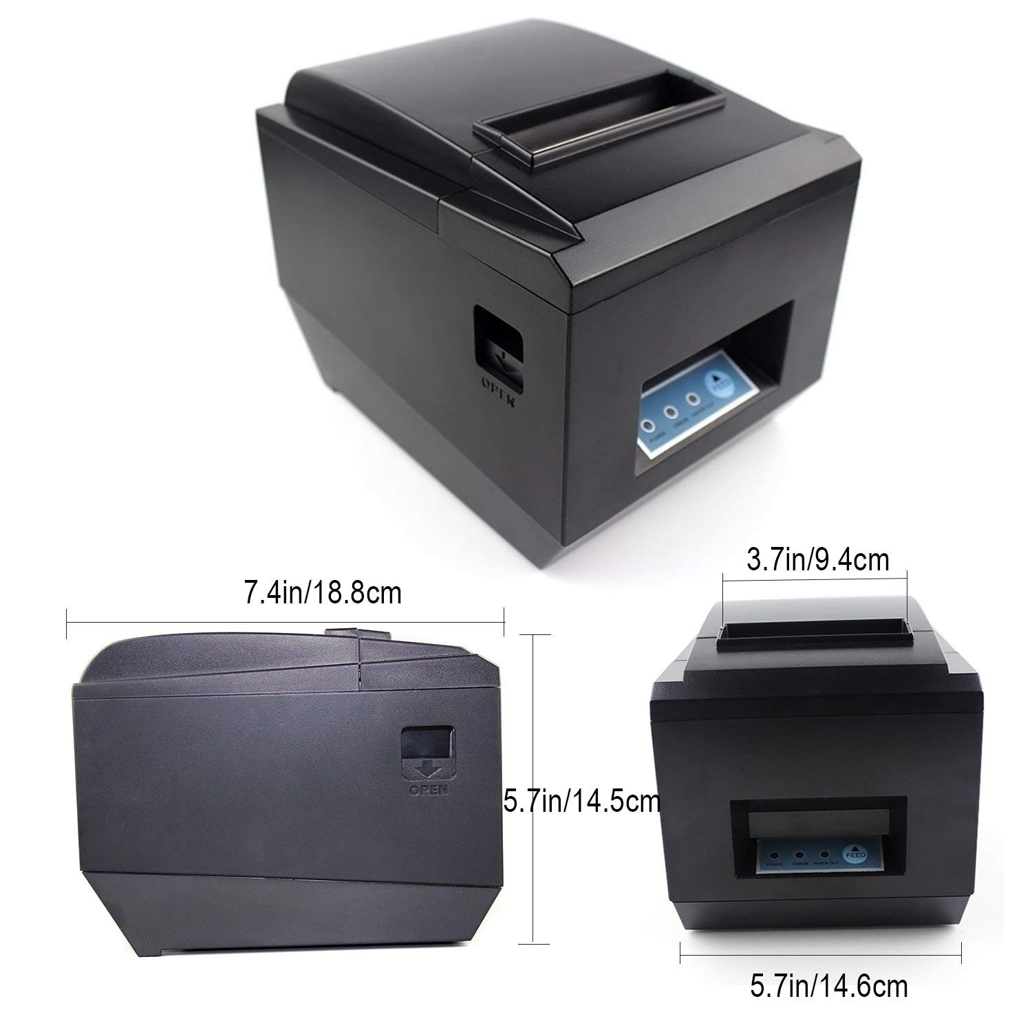 Amazon.co.jp: Symcode POS USB サーマル レシートプリンター
