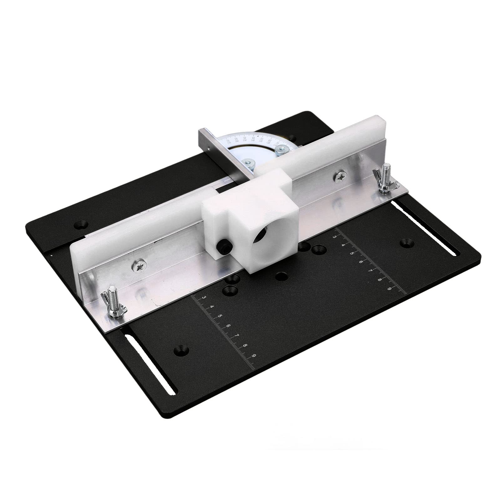 Piastra Per Tavolo Router In Lega Alluminio - Per Lavorazione Legno, Fresatura E Intaglio Di Precisione - Foto 7