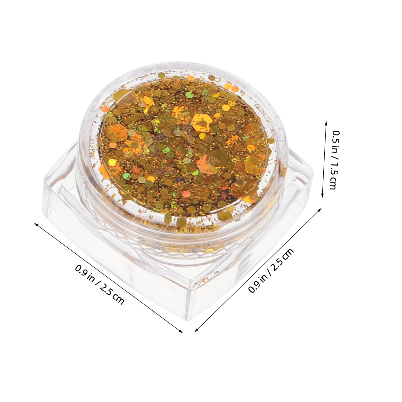 minkissy Innovative Face Glitter Gel Direct Application Mermaid Sequins Fine Glitter Eyeshadow Safe for Boys and Girls Easy Cleanup for Parties