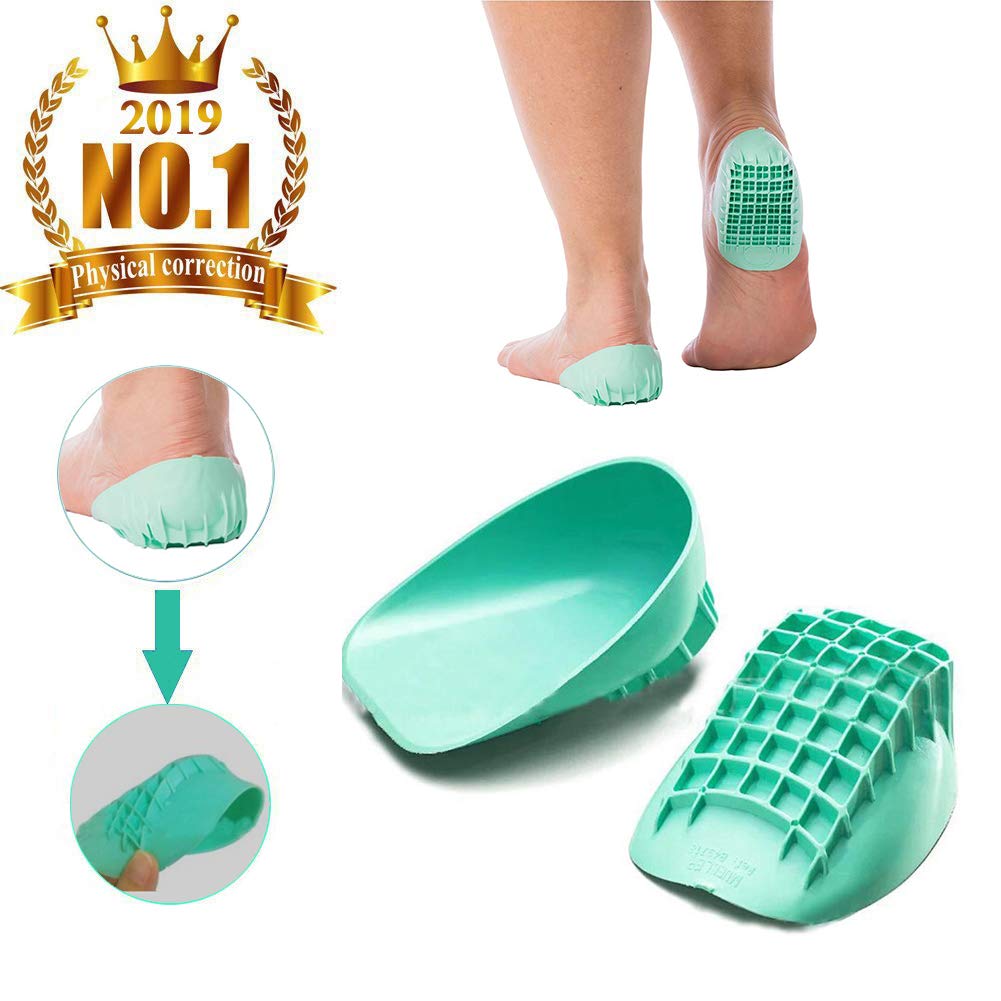 POEO Orthopedic Insoles, Wellbeing Orthotic Gel Heel Cups for Treatment of Plantar Fasciitis,40~47