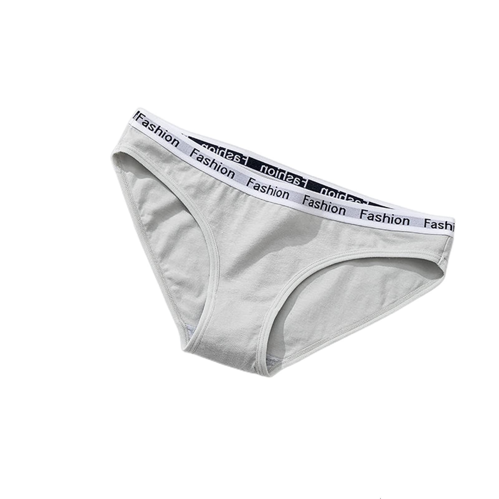 Slip Donna 3Pcs Womens Cotton Mutandine S-4Xl-Grey1,S 40Kg-50Kg