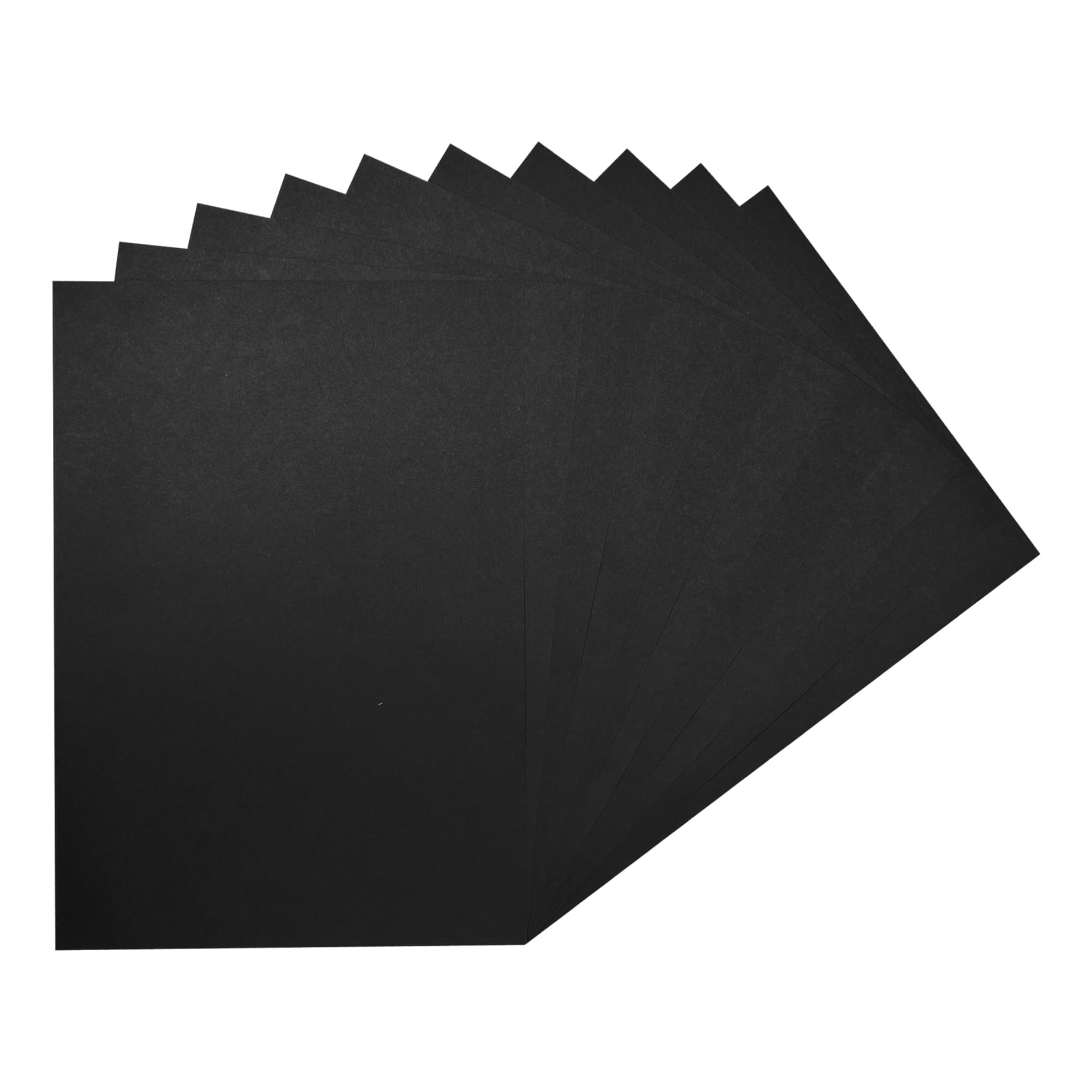 Janrax Black Pack Of 100 A4 Coloured Paper 75Gsm Sheets