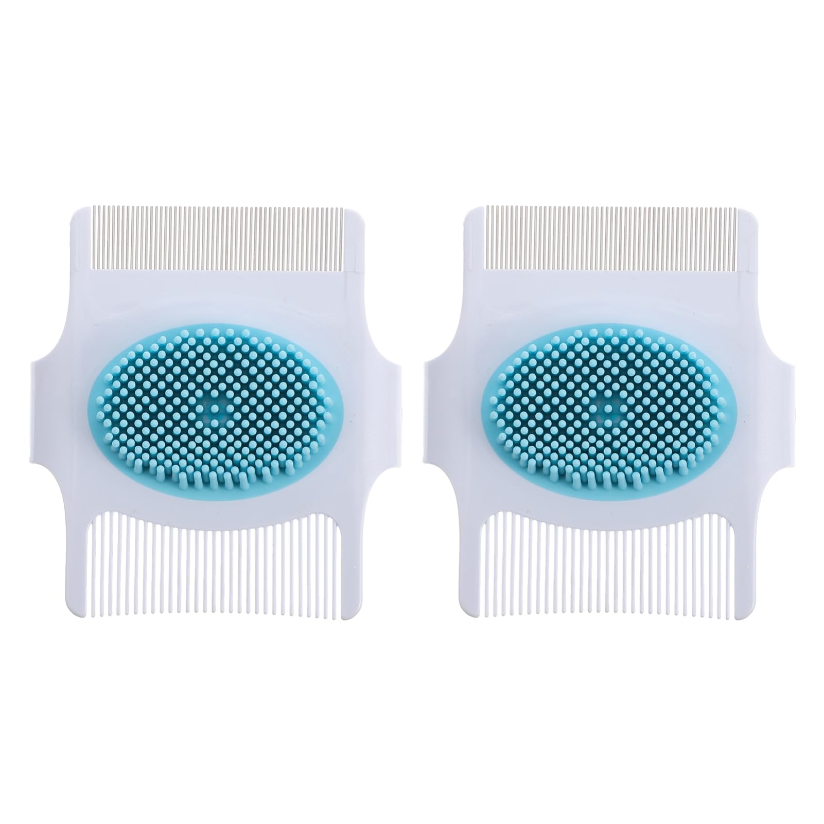 Toddmomy 2pcs Cat Matted Fur Remover Pet Comb for Cat Brush Deshedding Comb Gentle Grooming Tool