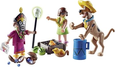 PLAYMOBIL Scooby DOO 70707 Aventura con Witch Doctor, A Partir de 5 años