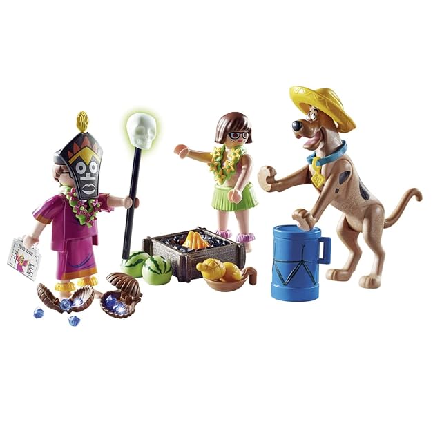 PLAYMOBIL Scooby DOO 70707 Aventura con Witch Doctor
