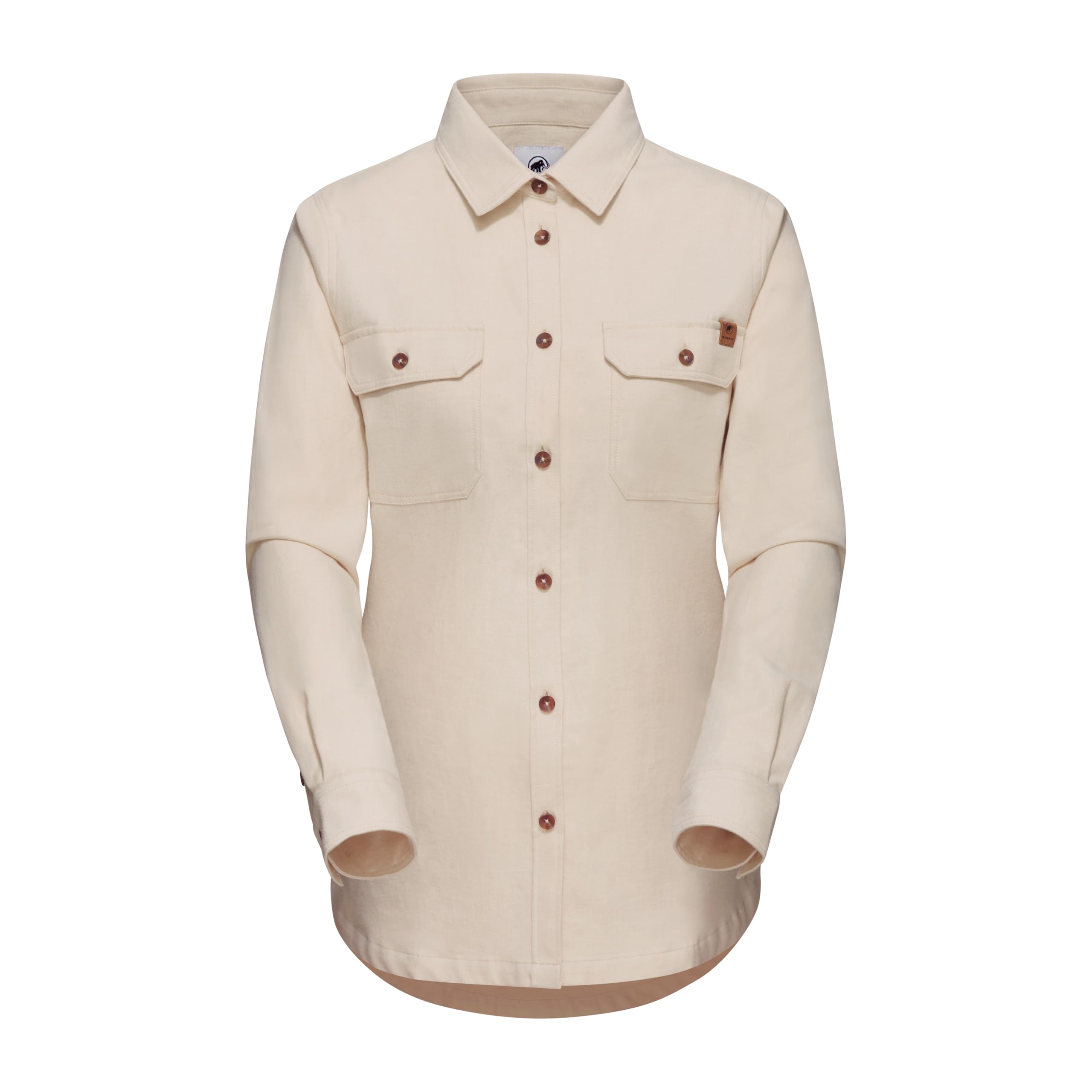 Mammut Tamaro Undyed Longsleeve Shirt Women Light Brown L