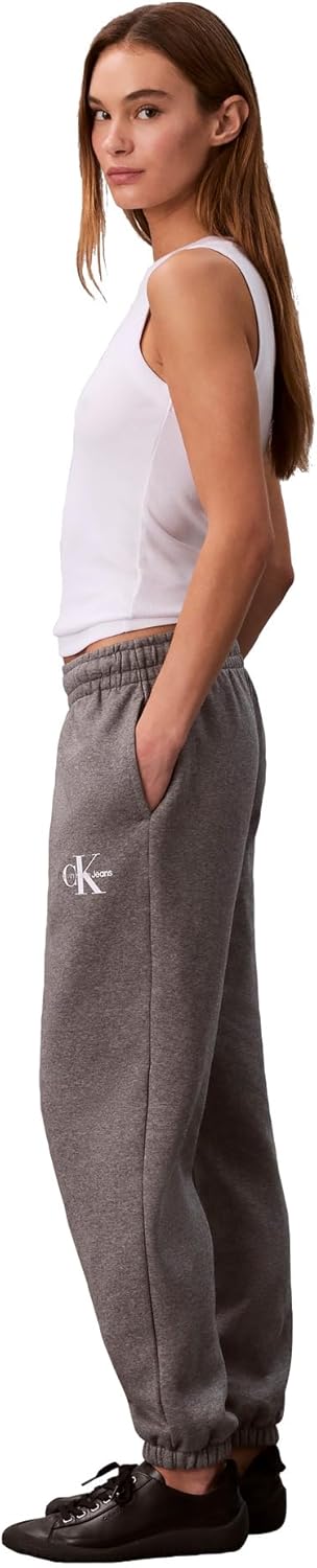 Calvin Klein Womens Monogram Logo Joggers - Image 4