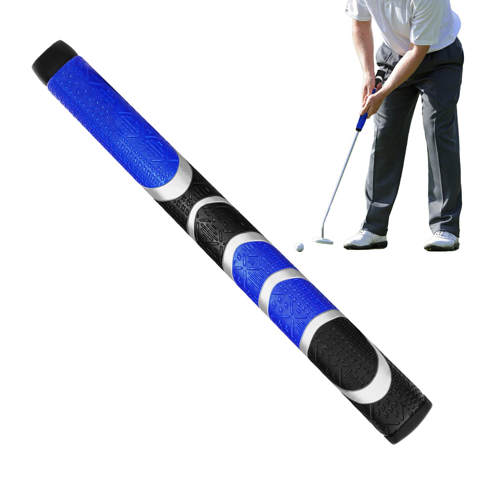 Golf Club Grips | Lightweight Golf Club Grips Replacement | Tear-Resistant Swing Training Replacement Supplies for Cyclists Athletes Family Men Friends Teens Boys Women Youth