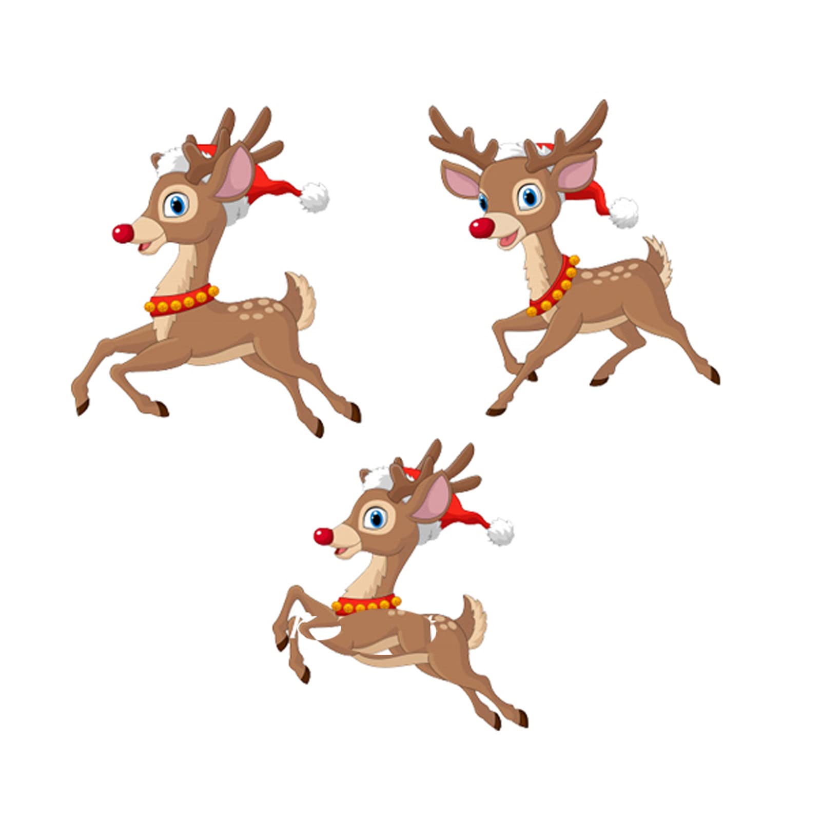 3 Stück Weihnachts-Stanzformen, Hirsch-Elch, Metall, Merry Christmas, Hirsch, Elch, Stanzschablonen, DIY, Scrapbooking, dekorative Prägepapier, Scrapbooking, Kartenherstellung