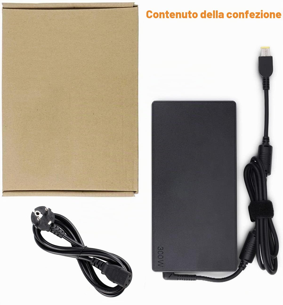 Alimentatore Lenovo ThinkPad 300W – 20V 15A, Presa Quadrata ADL300SDC3A