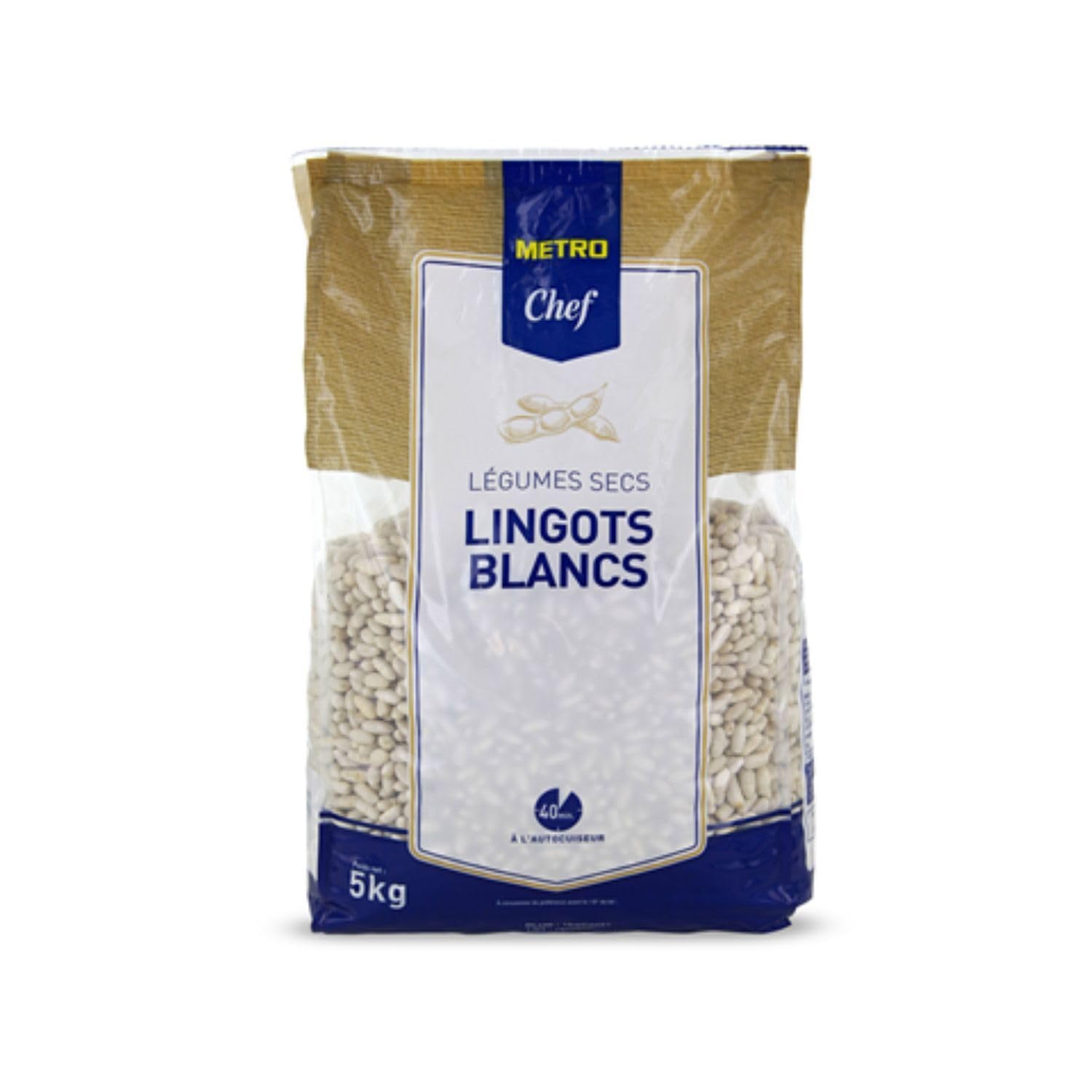 METRO Chef Lingots blancs 5 kg