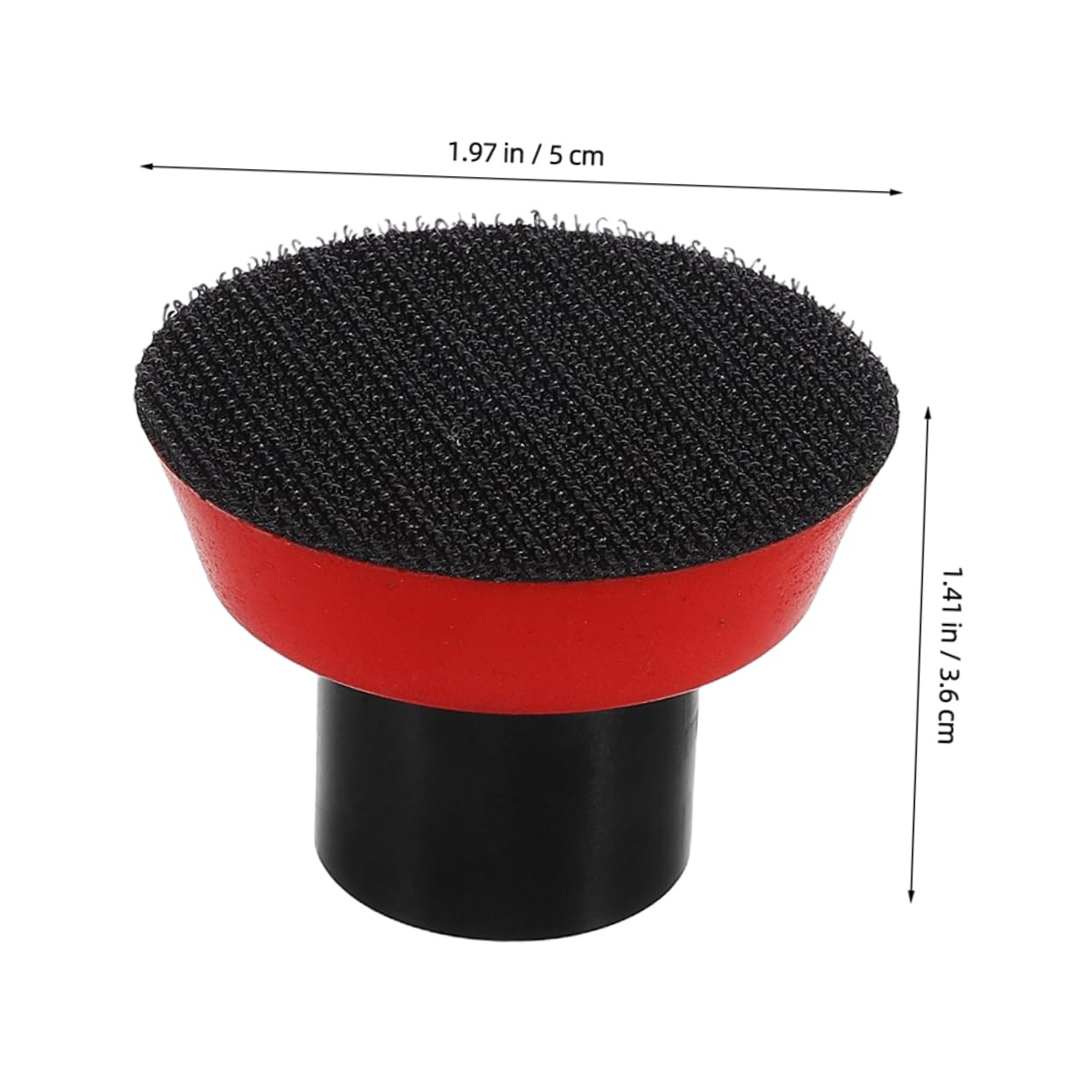 PRETYZOOM 2pcs Self-Adhesive Sanding Pad for Angle Grinder High Performance Flocking Sandpaper Backing Pad for Polishing Grinding