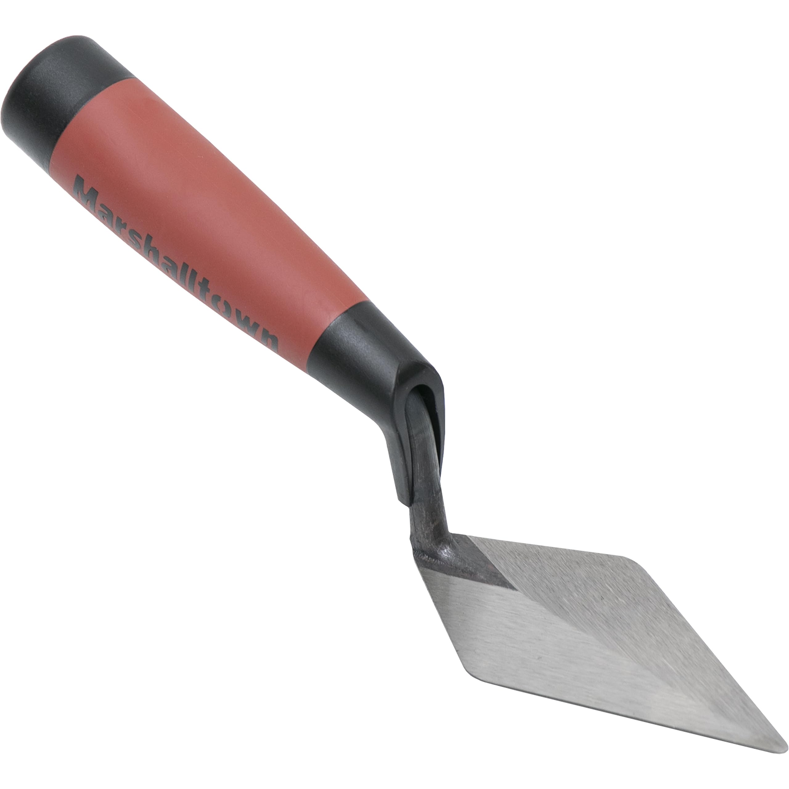 Marshalltown M46114D - Cazzuola a punta acuta, con manico in Durasoft, 10 cm