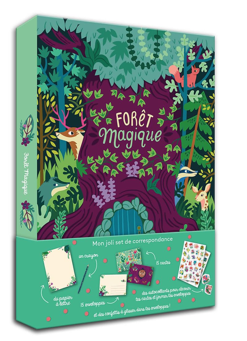 Forêt magique - mon joli set de correspondance