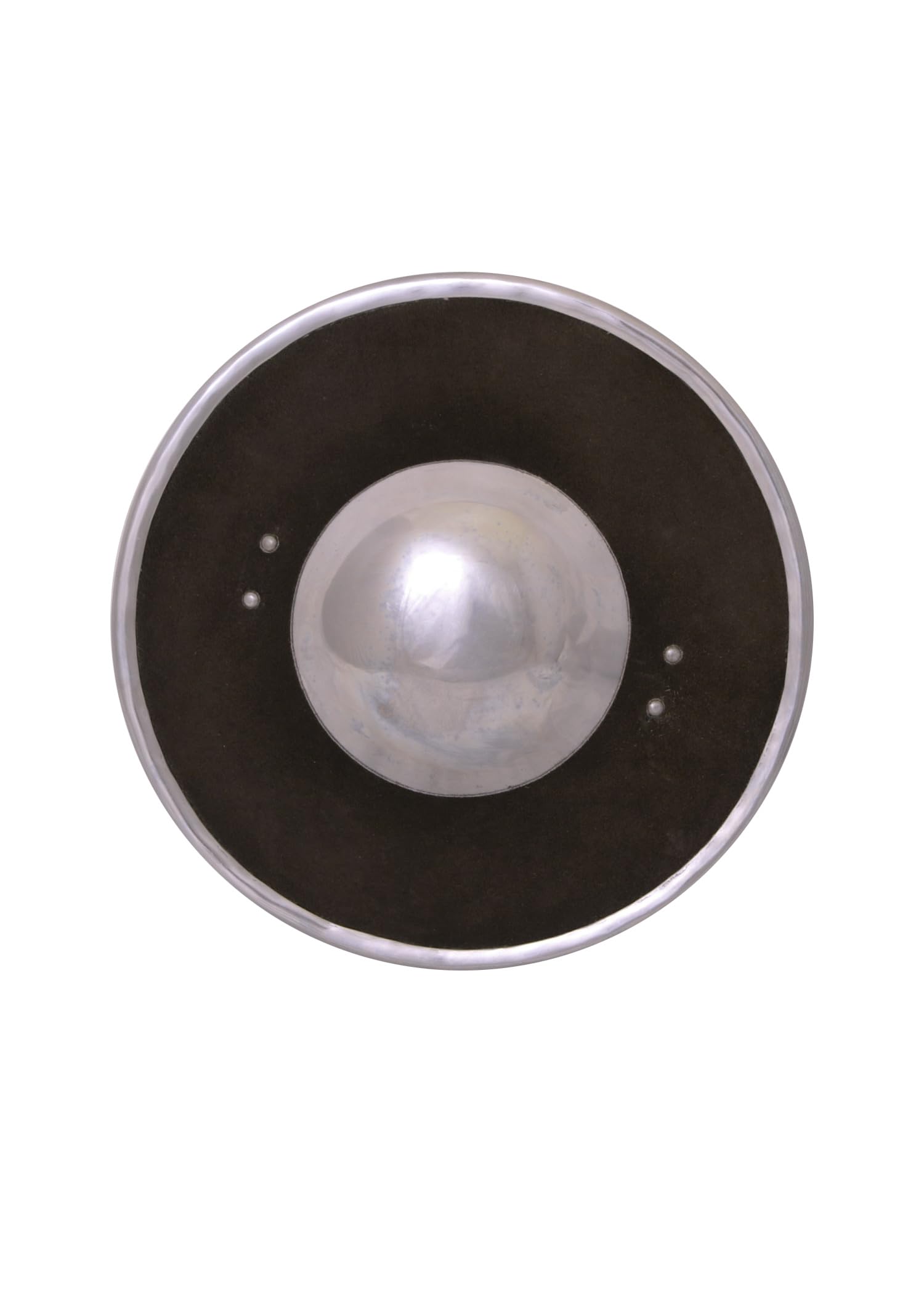 Ulfberth Buckler con funda de cuero (S)