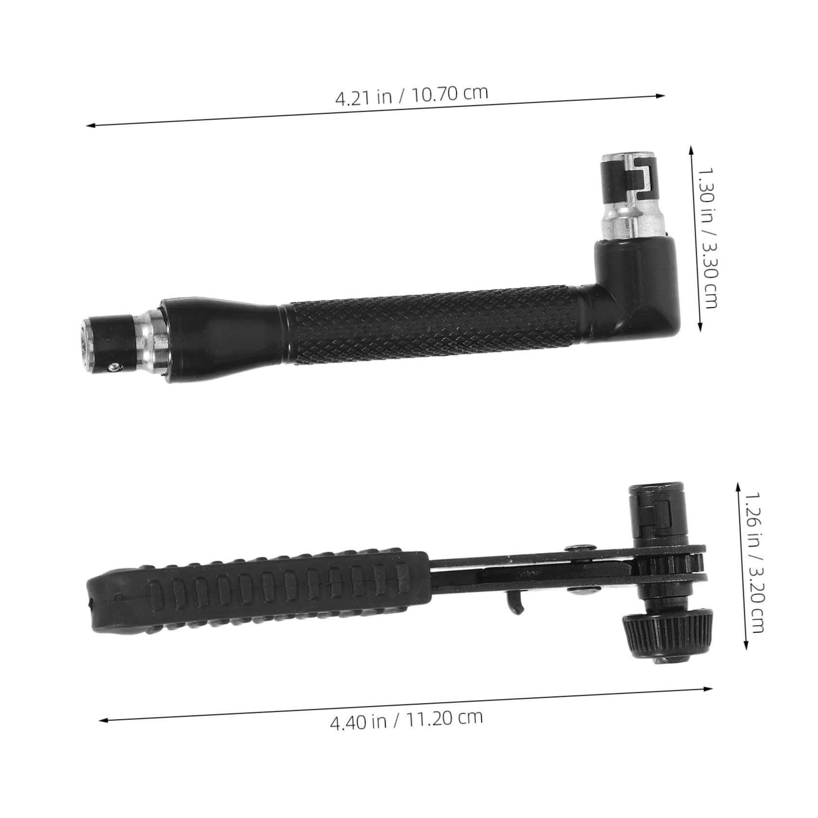 Alipis Set Portable Mini Ratcheting Wrench Set Compact Socket Tool Kit with Handle Wrench for Automotive Home Repairs and Mechanical Tasks Steel Construction