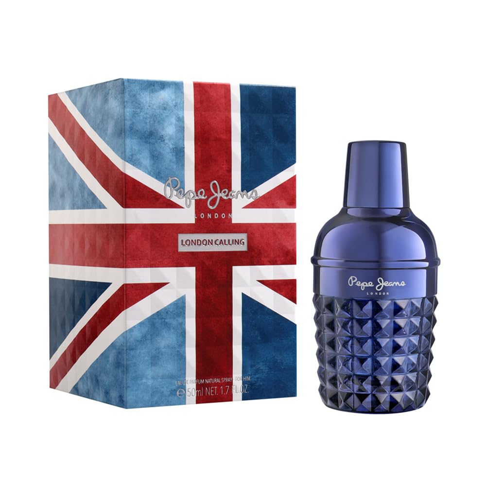 Pepe Jeans London Calling For Him Perfumy męskie Woda perfumowana 50 ml Zapach Fougère, aromatyczny owocowy prezent dla mężczyzn