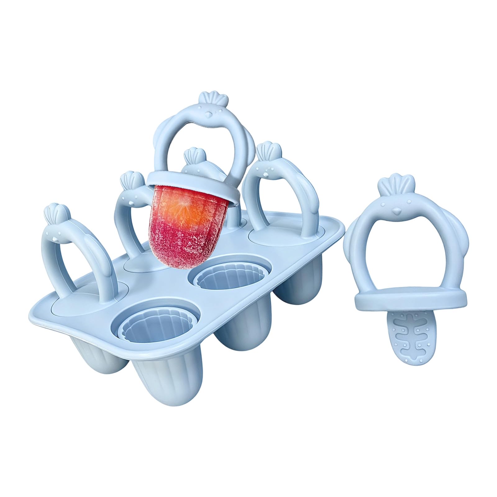 Btgghytr Excellent Silicone Chilling Trays for Homemade Cold Snacks That Are and Dishwasher Friendly Cold Ice Cream Making Molds