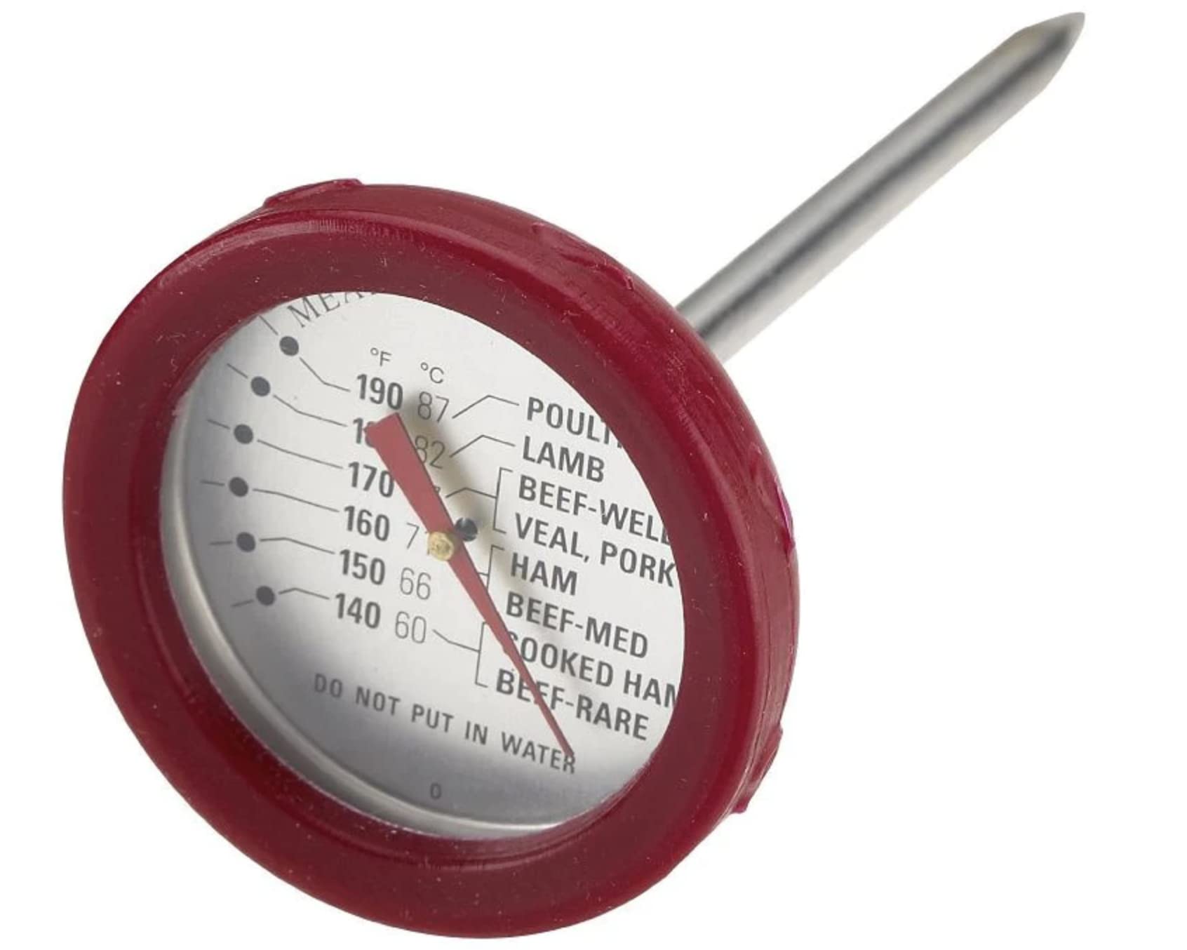 Analog Stainless Steel Instant Read Probe BBQ Mechanical Analog Thermometer Food Cooking Meat Gauge Cooking