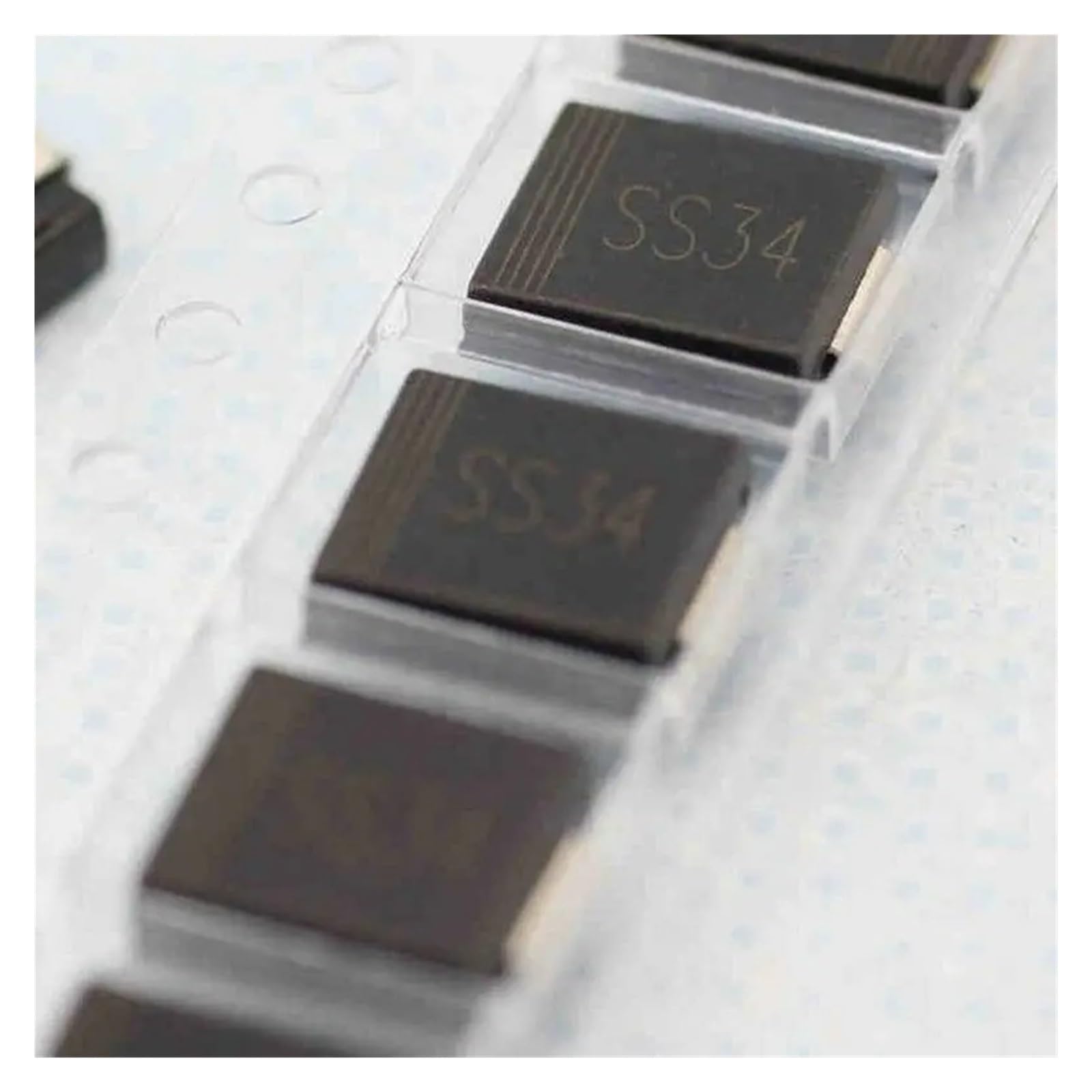 ICXLPMC 10pcs SS34 SK34 1N5822 3A/40V DO-214AB Schottky Diode
