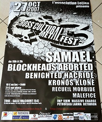 Affiche Samael 80X120 cm poster mural grand format décoration design intérieur