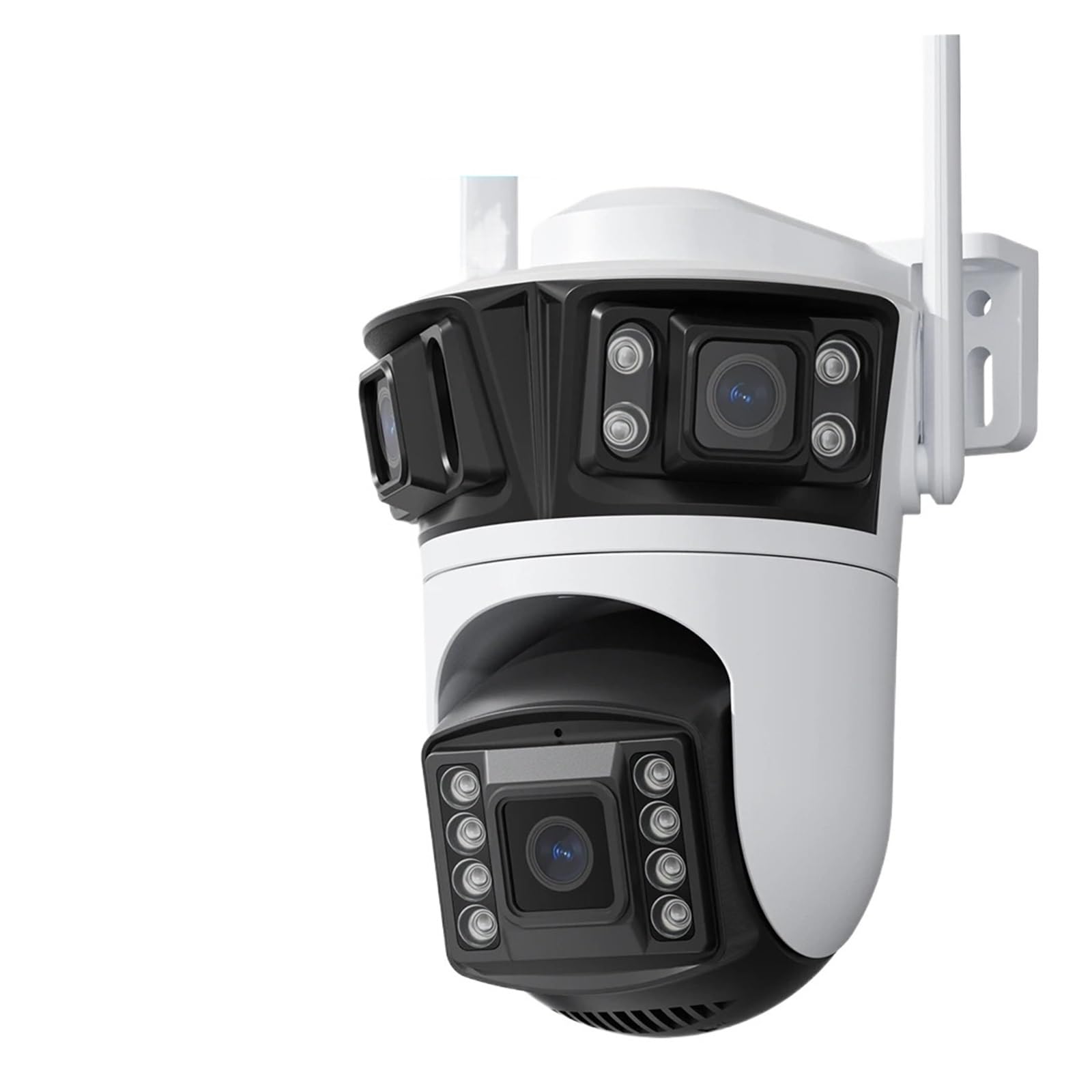Caméra de sécurité AI à Triple Objectif 12MP 6K