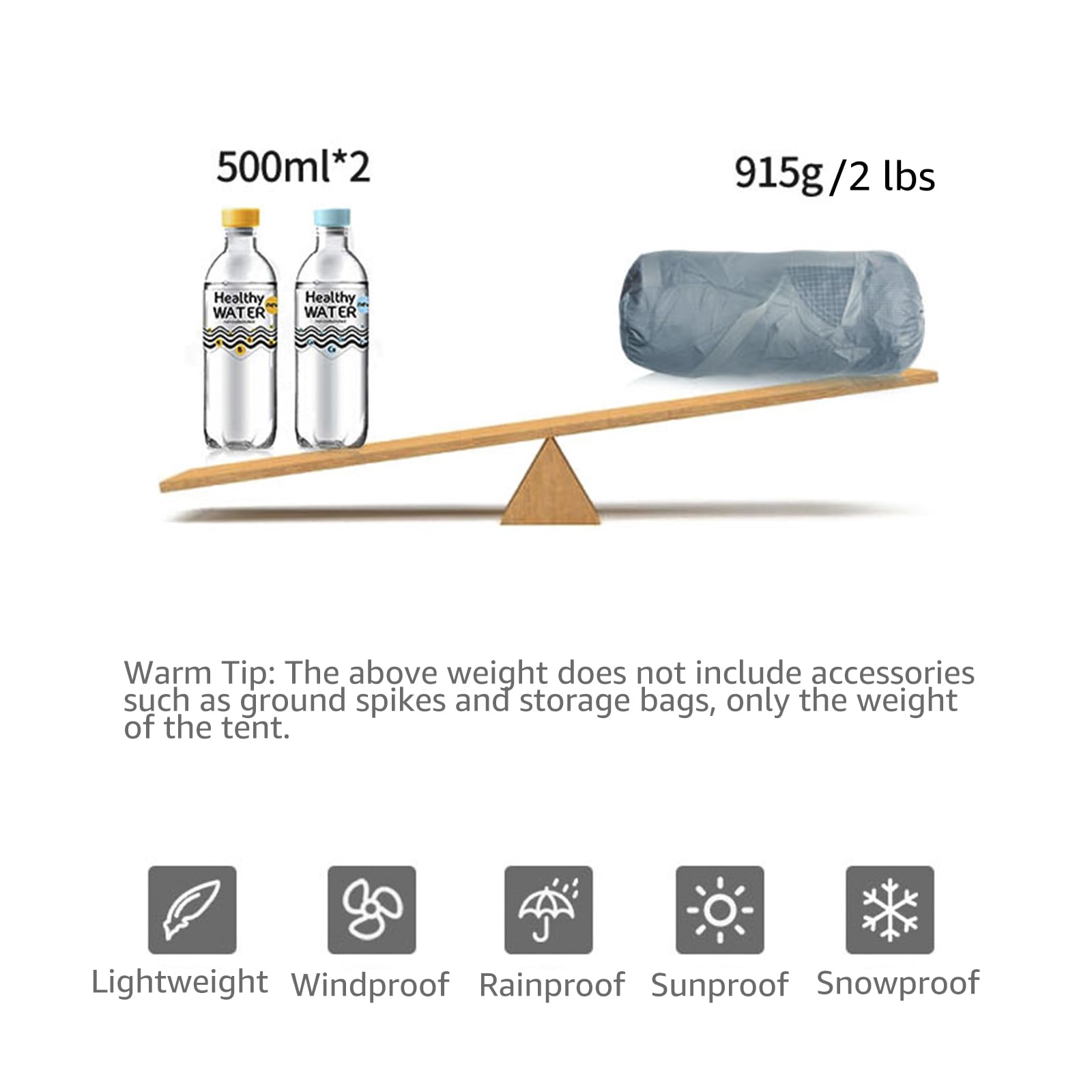 3FULGEAR Lanshan 2 Pro Tenda da campeggio ultraleggera per 2 persone, 3/4 stagioni, professionale, in silnylon 20D, senza asta, per campeggio, arrampicata, escursionismo