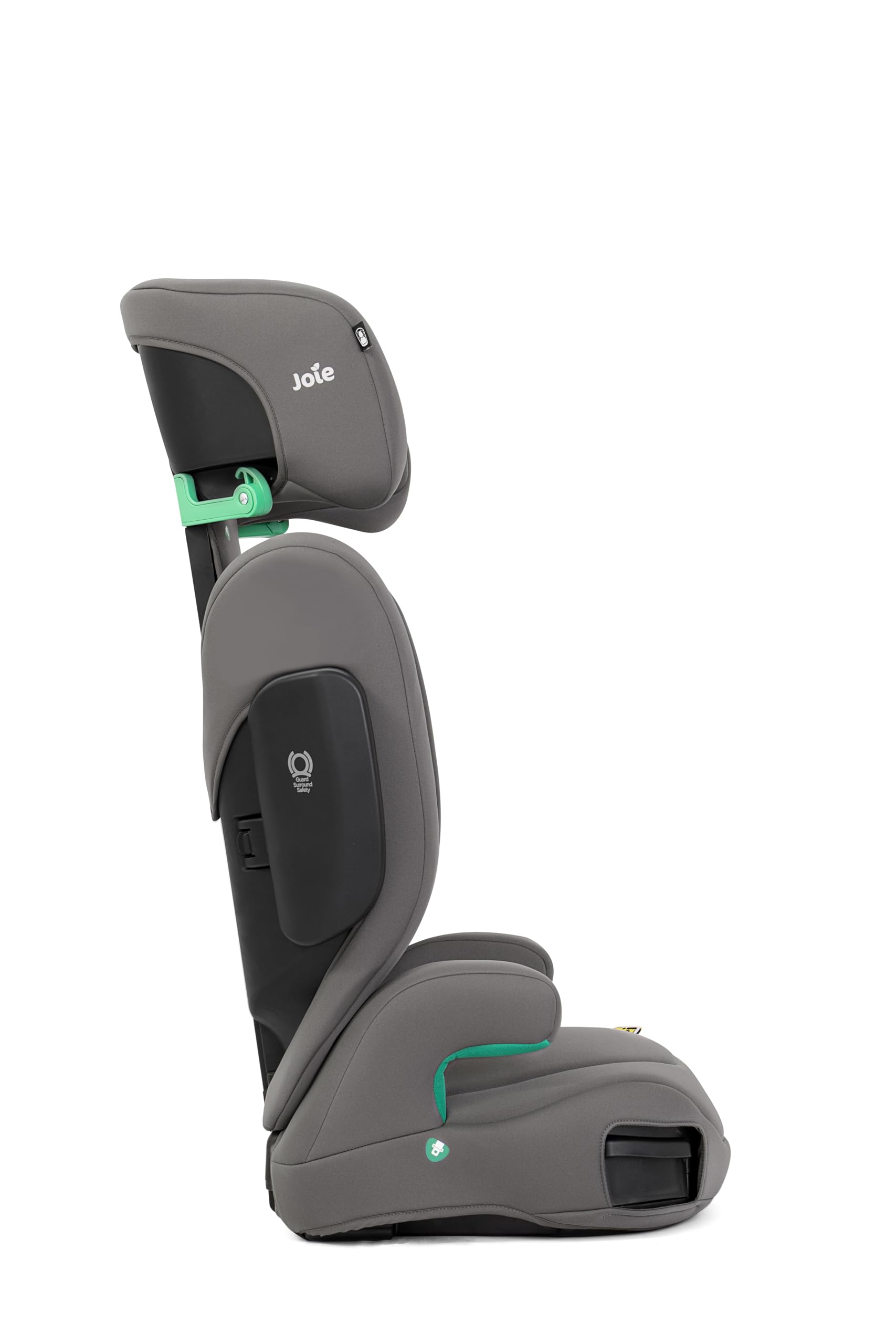 Joie i-Trillo™ R129 rialzo auto i-Size, leggero, protezione dagli impatti laterali, installazione con cintura facile – da 3,5 a 12 anni (100–150 cm) (Thunder)