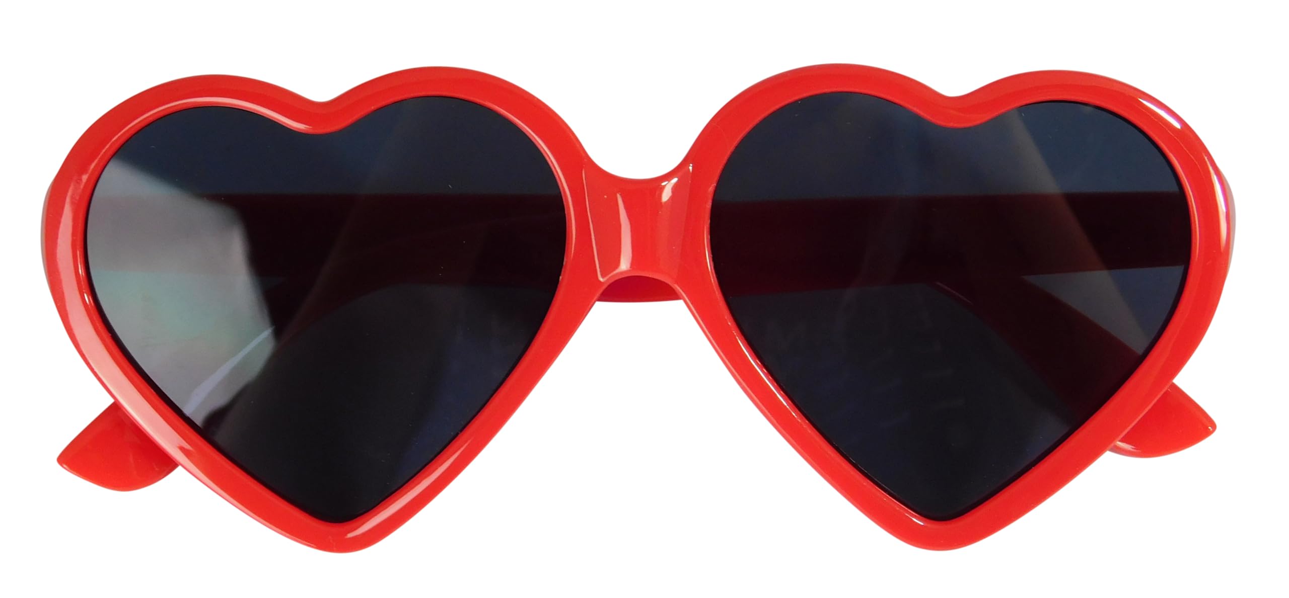 Kd3141 Lunettes de soleil pour bébé 0-24 mois Motif cœur, rouge (Rouge), X-Small