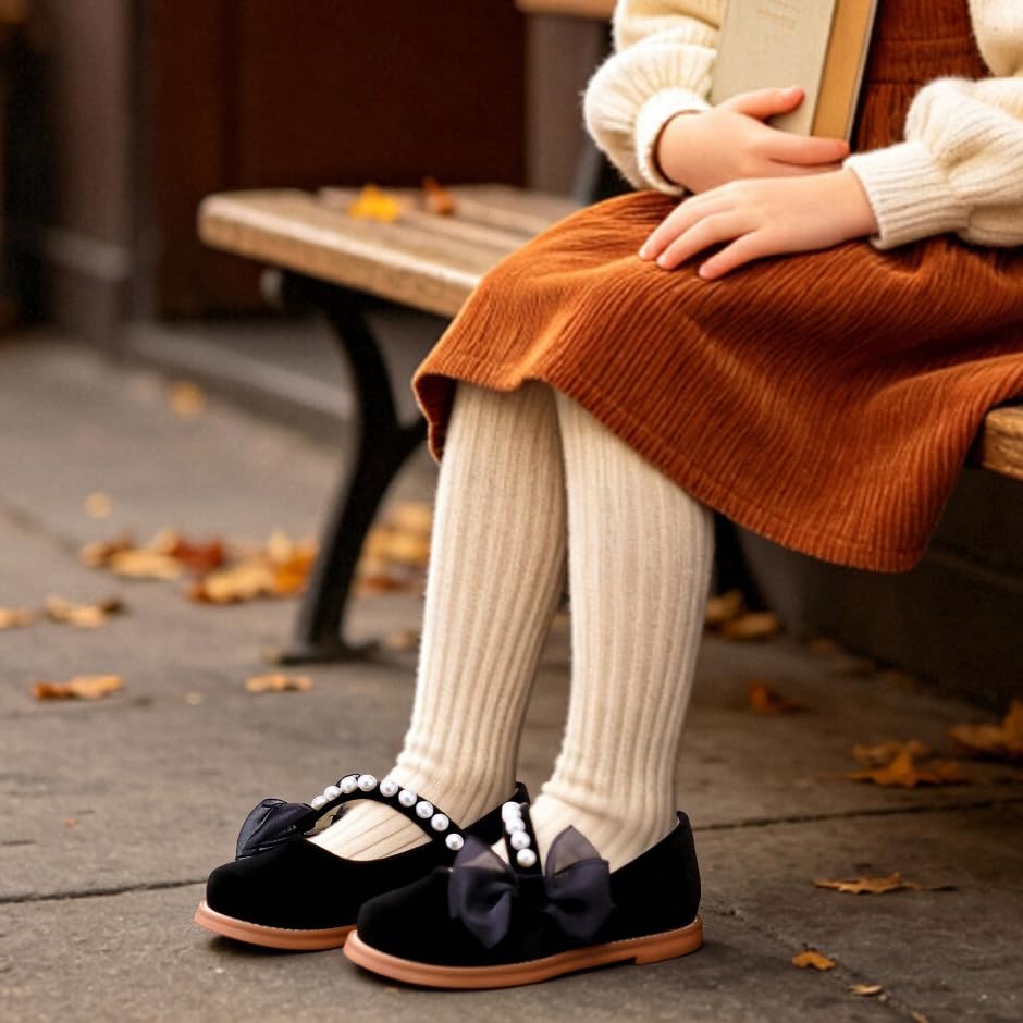 Image of ESTINE Toddler Girls Mary Jane Oxford Dress Shoes Wedding & School Party Uniform