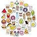 Produktbild BLOUR 40 Stück Kawaii Delicious Food Mini Papier Aufkleber Dekoration Rucksack Notebook Laptop Auto Scrapbooking Telefon Aufkleber Spielzeug für Kinder